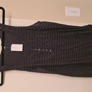 NWT J Crew Sequin Henley tank